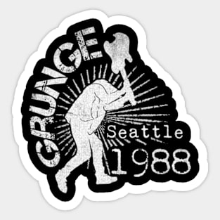 Grunge Seattle 1988 | Classic Rock Sticker